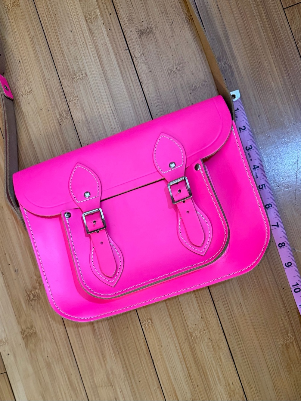 The Cambridge Satchel Company Pink Crossbody Bag OS - Picture 14 of 16